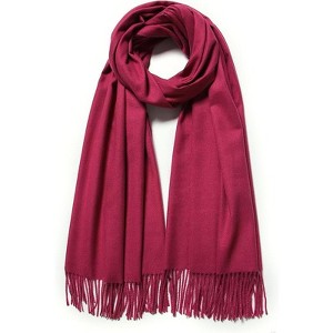 MSDC Women's Pashmina Shawl Wrap for Evening Dress Bridesmaid Wedding Bridal Winter Warm Large Soft scarf - 1 of 4