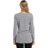 Clearlove Womens Maternity Shirt Fall Long Sleeve Crew Neck T-Shirts Pregnancy Clothes Side Ruched Tunic Tops - 3 of 4