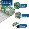 Washable Floral Rug, 5x7ft Non-Slip Foldable Area Rug, Machine Washable Pink Rug for Living Room Bedroom, Pet-Friendly - 3 of 4