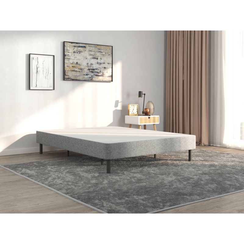 Emerge Foldable Mattress Foundation with Attachable Legs Silver - Hollywood Bed Frame, 4 of 6