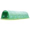 EROMMY Walk-In Greenhouse Tunnel, Large Gardening Plant Hot House Portable Tunnel Tent，Green - 2 of 4
