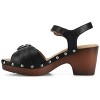 Journee Women's Sisilia Sandals - 2 of 4