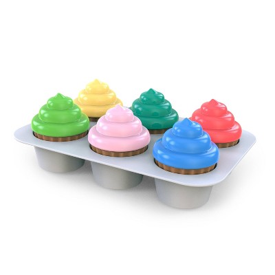 Bright Starts Sort & Sweet Cupcakes Shape Sorting Activity Toy