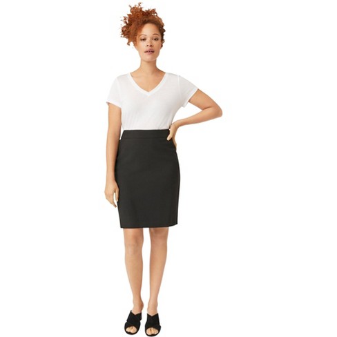 Black pencil outlet skirt target