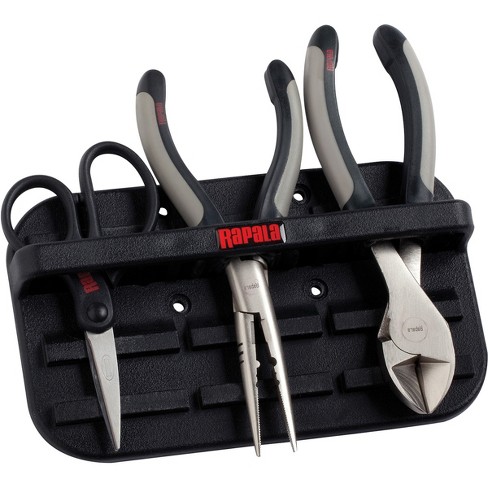 Rapala Magnetic Tool Holder And Tools Combo Pack (side Cutter, Scissors,  Pliers) : Target