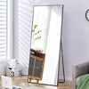 Fourth Generation Solid Wood Frame Long Mirror, Dressing Mirror, Bedroom Foyer, Decorative Mirror, Clothing Store - 2 of 4