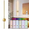 POWLIG Dimmable Aluminum LED Wall Sconce with 350 Degree Rotation (Set of 2) - 2 of 4