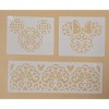 Disney Parks Mickey and Minnie Adult Journal Kit with Pen and Stencils - 4 of 4