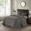 Kumasinova 2/3-Piece Reversible Bedspread Set with Shams,Pre-Washed Cotton Bedding Set for All Seasons,Classic Lightweight Coverlet Set - 2 of 4