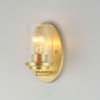 Maxim Lighting Corona 1 - Light Wall Light in  Satin Brass - 3 of 4