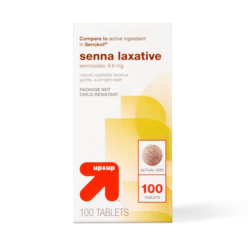 Senna Laxative Tablets - 100ct - up &#38; up&#8482;, 1 of 7