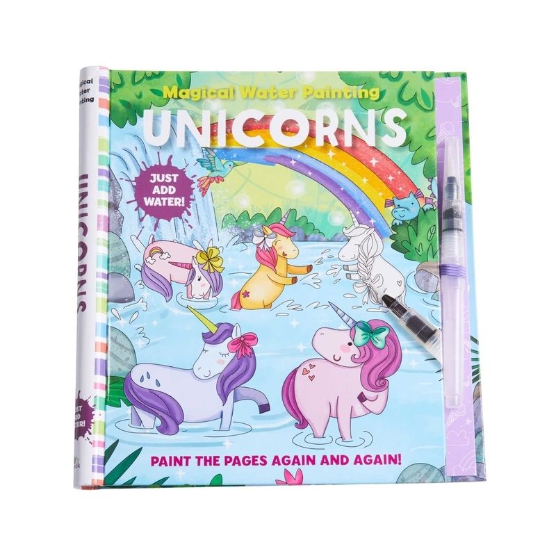 Magical Water Painting: Unicorns - (Iseek) by  Insight Kids (Paperback), 1 of 2