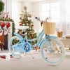 Infans 18" Kid’s Bike with Training Wheels Adjustable Handlebar Seat Handbrake Blue - 3 of 4