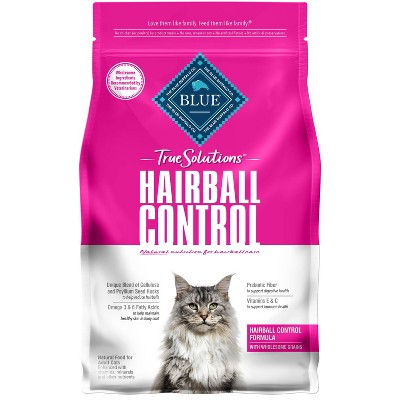 Blue Buffalo True Solutions Indoor Hairball Adult Cat Chicken Dry Cat Food - 3.5lbs
