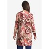 Jessica London Women's Plus Size Everyday Stretch Knit Open Front Cardigan - 3 of 4