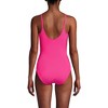 Lands' End Women's Chlorine Resistant Scoop Neck High Leg Tugless Tank Thin Strap One Piece Swimsuit Adjustable - 2 of 4