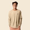 Dalix UFO Embroidered Cotton Classic Fit Long Sleeve Crewneck Tee Shirt Mens - 3 of 4