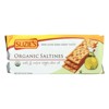 Suzie's Organic Saltines Salt & Extra Virgin Olive Oil - Case of 12/8.8 oz - 2 of 4
