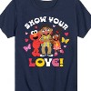 Boys' - Sesame Street - Show Your Love Short Sleeve Graphic T-Shirt - 2 of 4