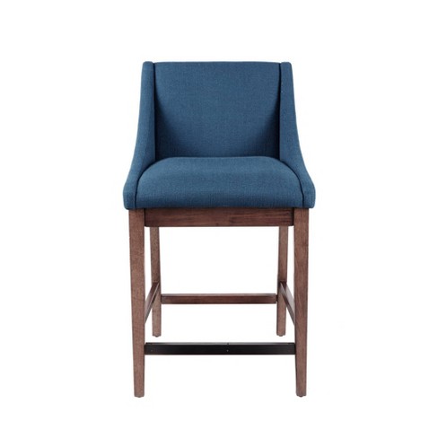 Dean Counter Height Barstool Blue Target, Counter Height Chair With Arms