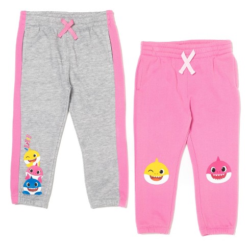 Kids Fleece Pants, Hot Pink, Toddler Joggers