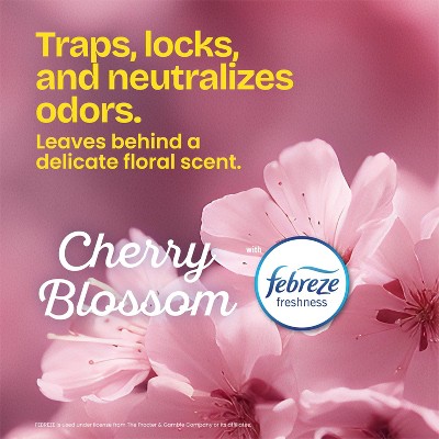 Glad ForceFlex MaxStrength Tall Kitchen Drawstring Pink Trash Bags - Cherry Blossom - 13gal/45ct