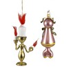 De Carlini Candelabra & Grandfather Clock Ornament Beauty Italian Beast V3578 & V3580 Set/2 7.0 Inch Candelabra & Grandfather Clock Ornament Beauty - 3 of 3