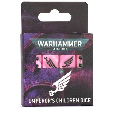 Emperor's Children Dice Set Warhammer 40K