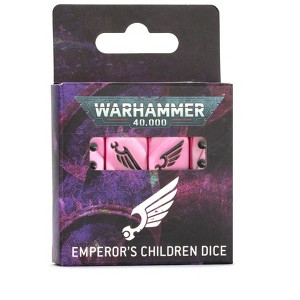 Emperor's Children Dice Set Warhammer 40K - 1 of 1