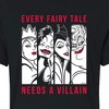 Women's - Disney Villains - Every Fairy Tale Needs A Villian Cropped Graphic T-Shirt - 2 of 4