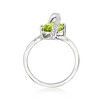 Ross-Simons 1.80 ct. t.w. Peridot Ring With Diamonds in Sterling Silver - 4 of 4