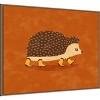 Amanti Art Sonny the Hedgehog Running In Cowboy Boots by Anyone Can Yeehaw Canvas Wall Art Print Framed - 2 of 4