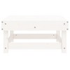 vidaXL Patio Footstool Outdoor Garden Ottoman/Versatile Coffee Table/White Pine Wood Modular Furniture for Patio, Garden, Terrace - 24"x23.8"x11.8" - 4 of 4