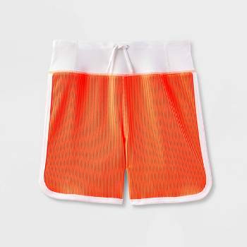 Boys' Adaptive Rib Knit Swim Short - Cat & Jack™ Orange