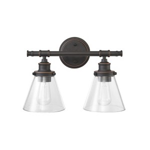 Globe Electric Parker 2-Light Oil Rubbed Bronze Wall Sconce - 1 of 1