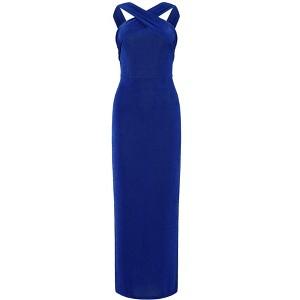 INSPIRE CHIC Women's Sleeveless Split Hem Cocktail Party Bodycon Maxi Dress - 1 of 4