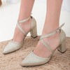 Sina - Gold Glitter Wedding Shoes | Forever & Always Shoes - 3 of 4
