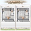 Kumasinova 61" Window Catio Enclosure for Indoor Cats,Expandable Outdoor Cat House with 3 Platforms,Hammock&3 Doors,All-Weather Cat Playpen with Perch - 4 of 4