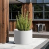 Wooakway Outdoor/Indoor/Decor/Garden Large Tall Metal Planter Pots Planter Boxes Cachepots Nursery Pots - 4 of 4