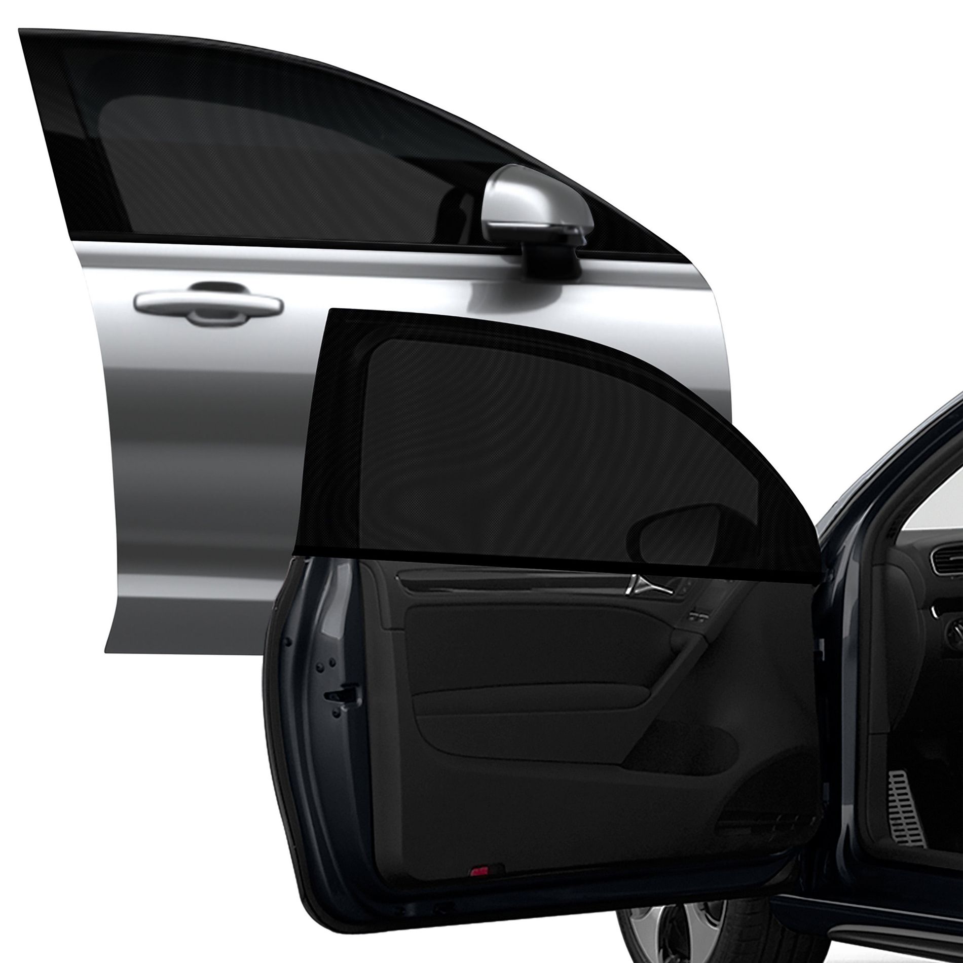 AstroAI Car Window Sun Shade For Baby, Front Side 29.5" X 35.4" 2 Pack