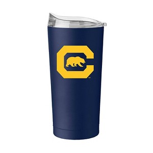 NCAA Cal Golden Bears 20oz Powder Coat Tumbler: Portable Drinkware, Steel & Plastic - 1 of 2