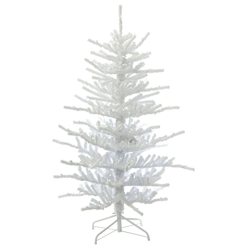 Vickerman Flocked Twig Artificial Christmas Tree, 1 of 4