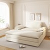 TiramisuBest Modern Oversized Double Chaise Lounge Chair, Deep Seat Reading Sofa with Detachable Design for Living, Apartment,Beige - 3 of 4