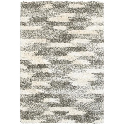 Oriental Weavers Henderson 565J9 Grey/ Ivory Indoor Area Rug - 1'10" x 3'3"