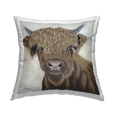Stupell Industries Brown Farm Cattle Calf, 18 x 18