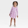 Toddler Girls' Long Sleeve Dress - Cat & Jack™ - 3 of 3