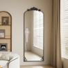 BEAUTYPEAK Arched Vintage Baroque Full-Length Mirrors - 2 of 4