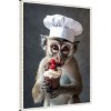 Amanti Art The Vervet Pastry Chef by Mowzu  Framed Canvas Wall Art - 2 of 4