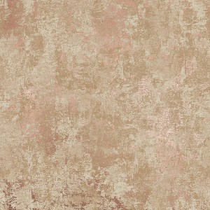 Tempaper & Co. 56 sq ft Distressed Gold Leaf Peel and Stick Wallpaper Rose Pink - 1 of 4
