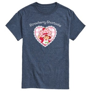 Men's - Strawberry Shortcake - Coquette Heart-Men's Short Sleeve Graphic T-Shirt Short Sleeve Graphic T-Shirt - 1 of 4
